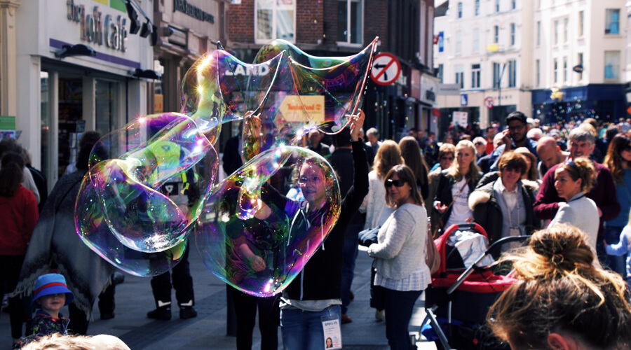 Dublin bubbles