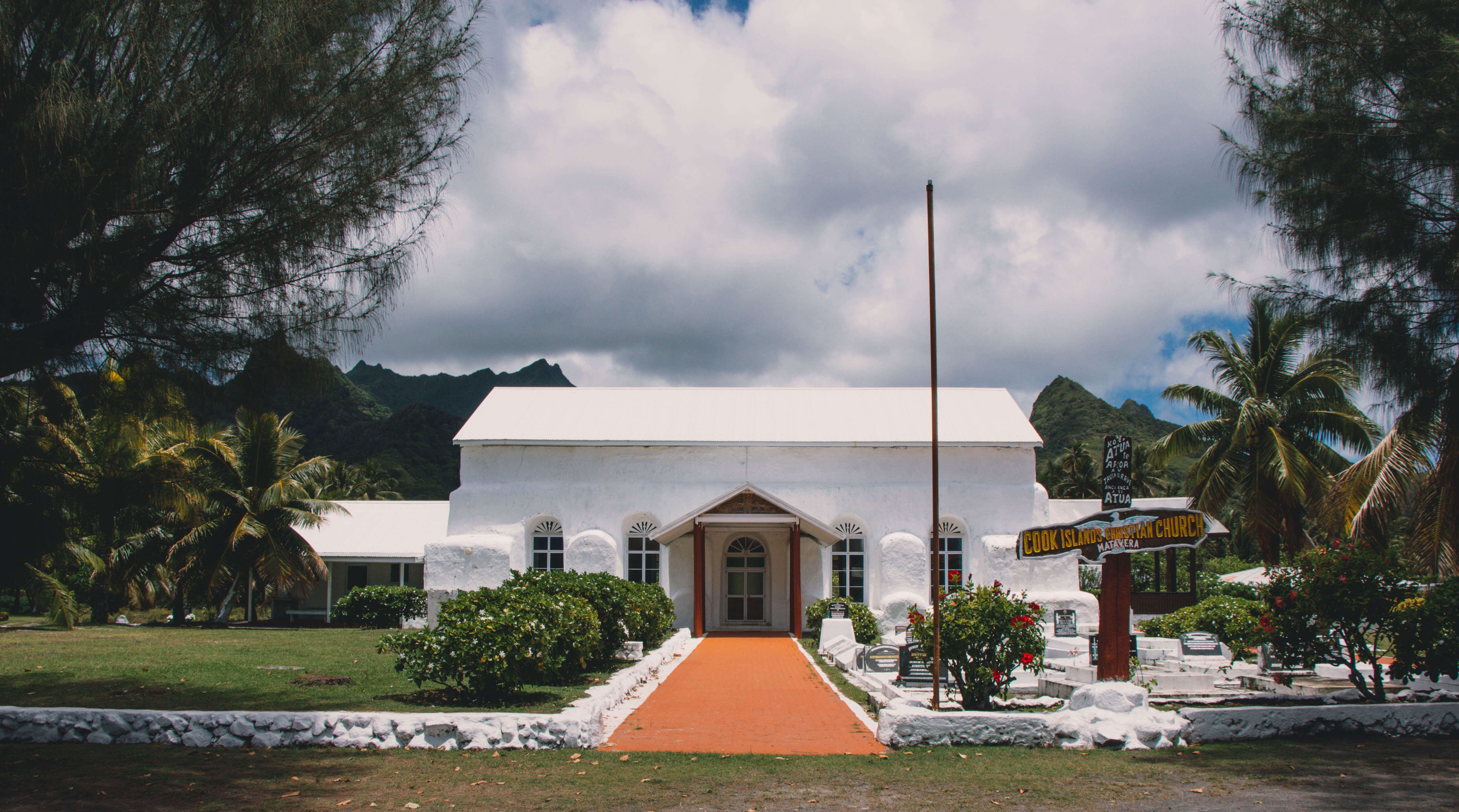 Rarotonga church