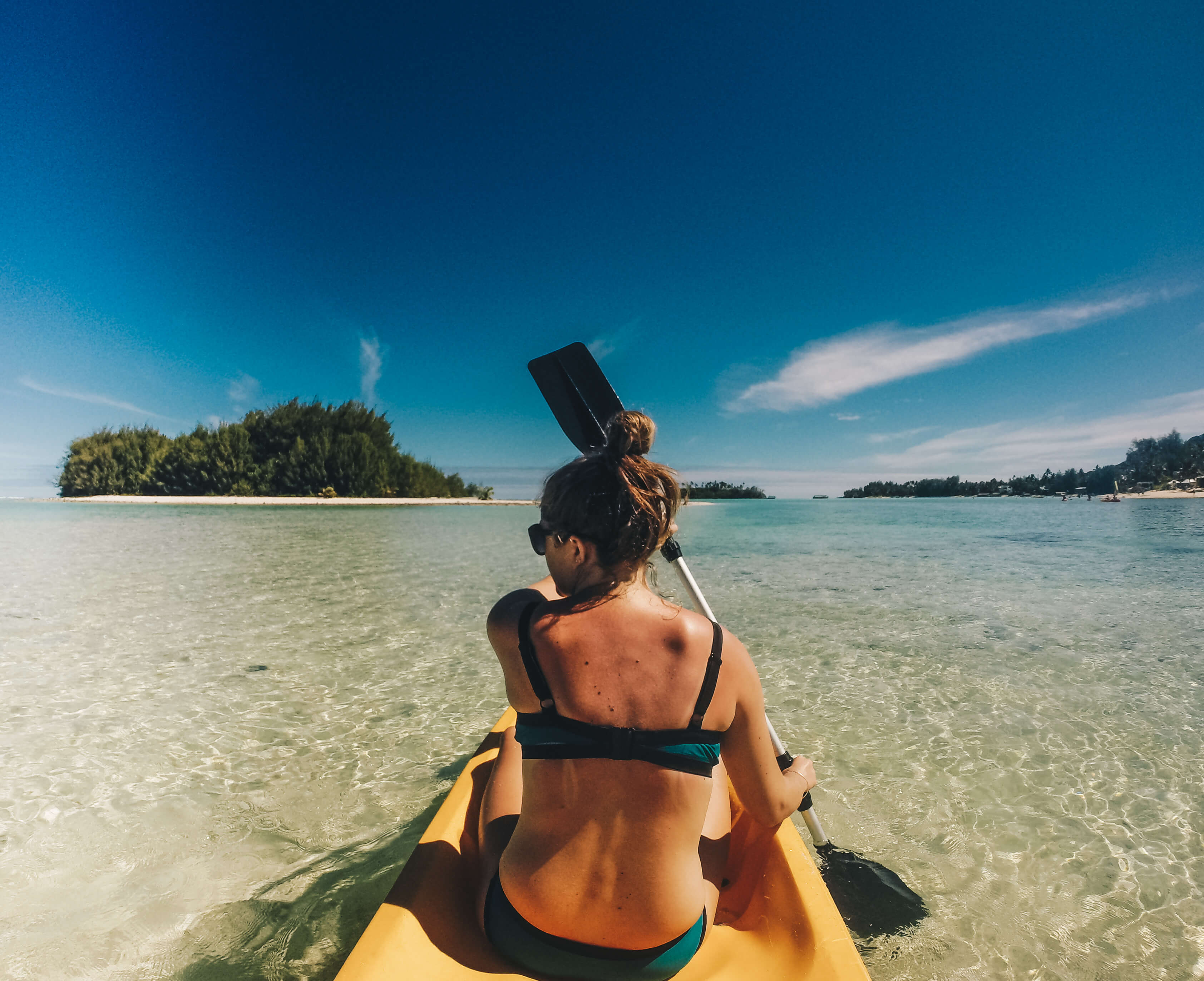 Rarotonga kayaking