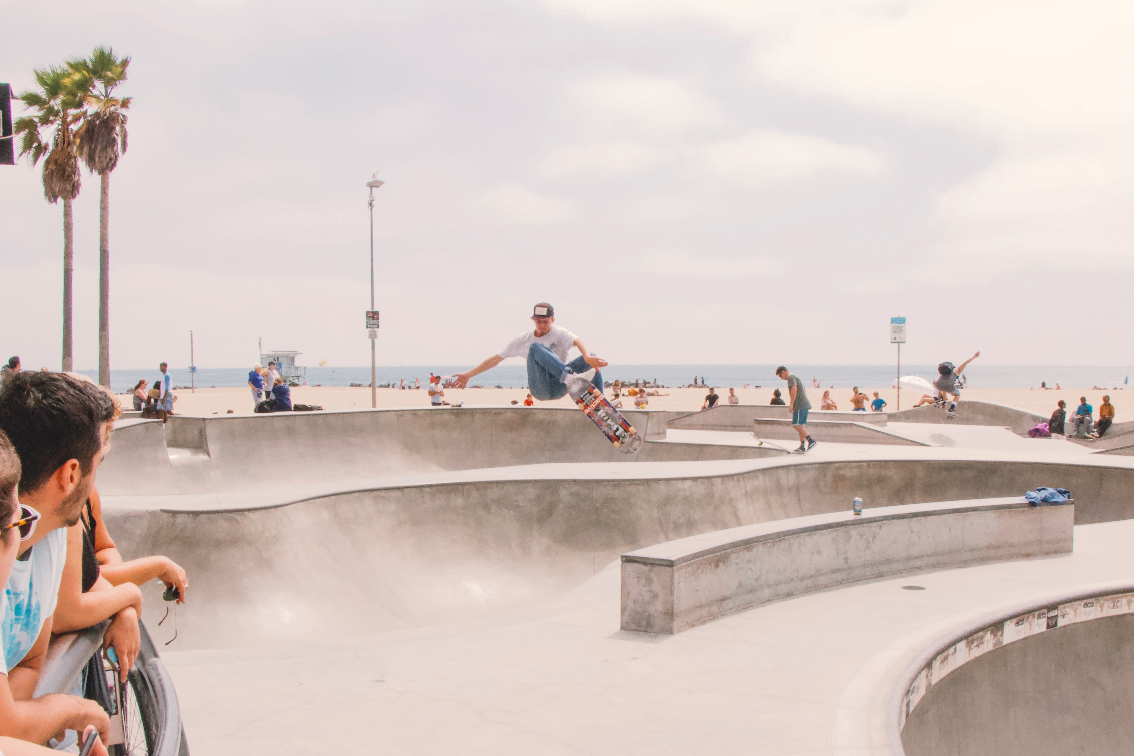 Venice beach skate bowl