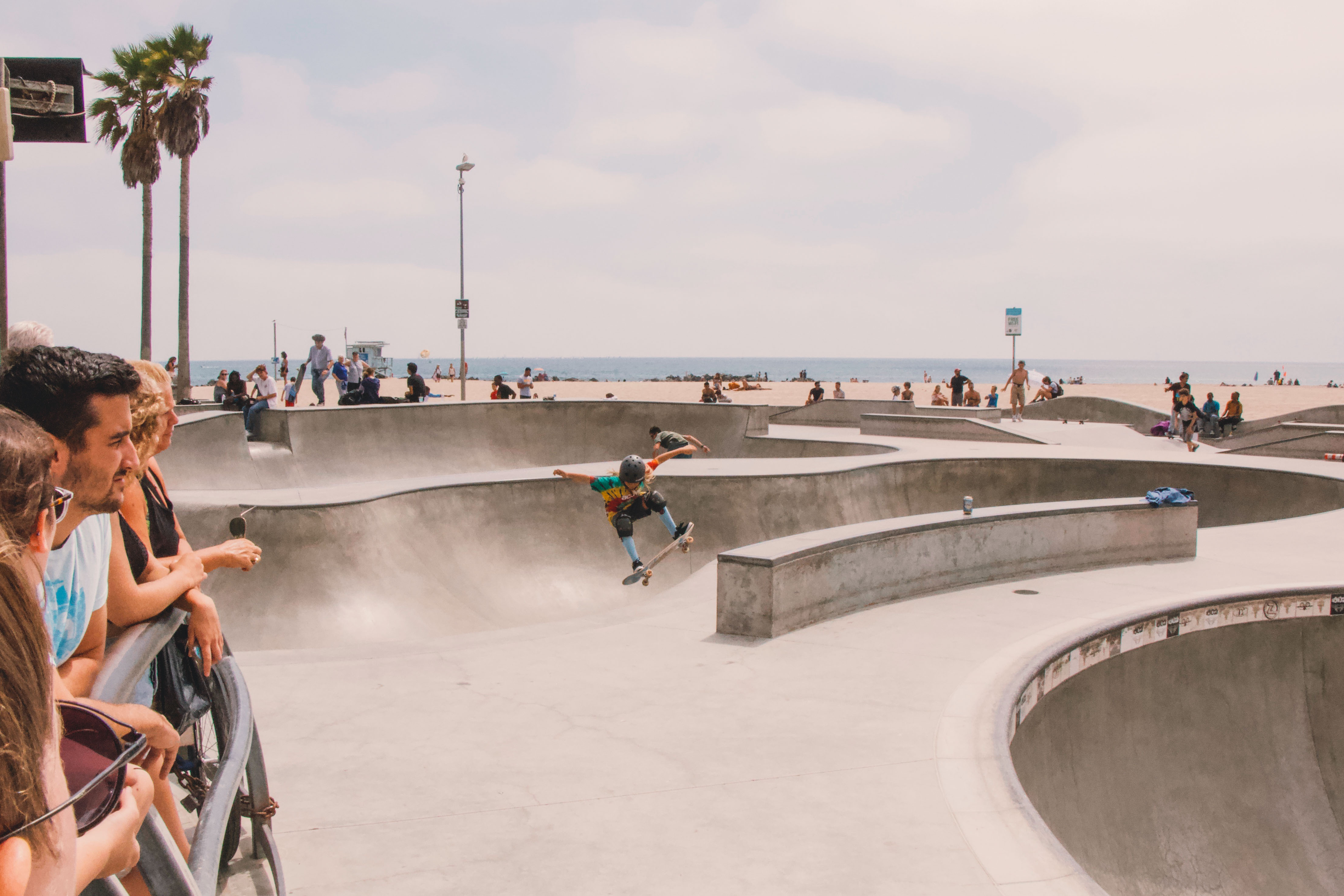 Venice beach skate bowl