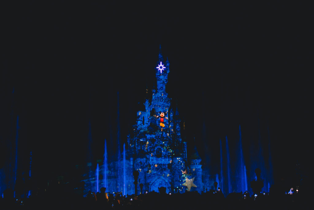 Disneyland Paris night