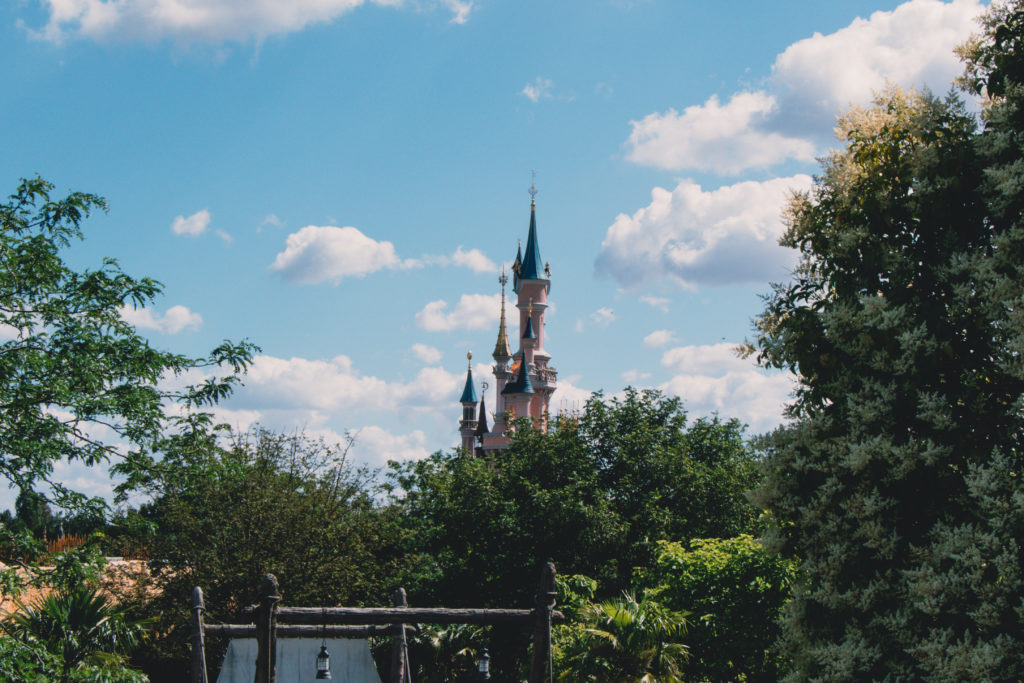 Paris Disney castle